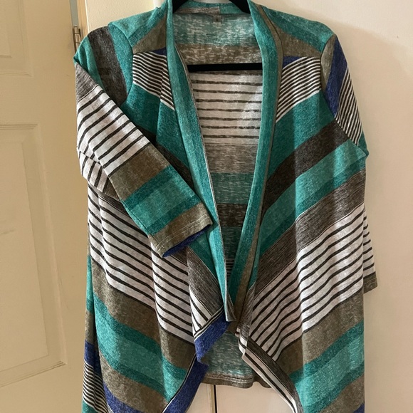 Best summer cardigan! Lightweight, cotton, spandex, poly. - Picture 3 of 4